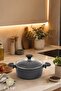 Imperial Cast Iron Deep Pot 22 cm - 3