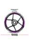 Honda pcx wheel rim strip and inner rim 16 letter sticker decal model pcx compatible accessory sticker