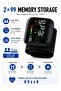 Generic Automatic Digital Wrist Blood Pressure Monitor | Portable BP Machine with Heart Rate Pulse - 5