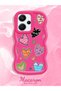 Redmi Note 13 Pro Plus 5g Compatible Case with Camera Protector Red Silicone Couple Phone Case Heart Pattern - 2