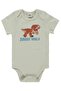 Jurassic World 6-18 Months Snap-On Badi - Ecru - 2