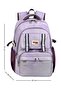 Imported Luxury Quality Accessory Bag 26910 Primary School Middle School Bag Imported Bag with Accessories Lila - 2