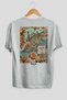 Amalfi Italy 3 White Oversize Country City Back Printed Unisex T-Shirt 100% Cotton Premium