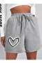 Unisex Oversize Relaxed Fit High Waist Special Design Printed Summer Shorts