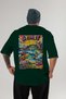 Sydney Australia 2 Green Oversize Country City Back Printed Unisex T-Shirt 100% Cotton Premium - 2