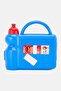 Kids Boy Angry Bird In The Field Combo Lunch Box Set, Blue Combo - 3