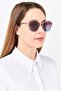 Women LJ157S Geometric Sunglasses, Gold - 2
