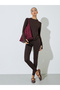 Brown Cotton Lycra T-Shirt With Thumbhole Sleeve - 2