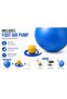 Anti-Burst Gym Ball with Air Pump | Exercise, Yoga, Pilates, Core Strength & Balance Ball 85 CM - 5
