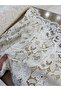 Beige Shawl and Drop Motif Guipure Lace Fabric - Width 135 cm for Dresses & Evening Gowns Guipure - 2