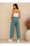 Women's Original Italian Full-Ligral Elastic Waist Pullover Detailed Tie-Up Trousers 38-44 - 2
