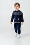 Boy's Winter Knitwear Set with Kangaroo Pockets - 2