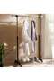 Lanie Extendable Cloth Rack 90-155x75x97-170cm - Silver
