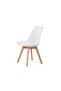 ZEKTEX DINING CHAIR - WHITE NATURAL - 3