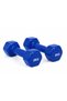 Vinyl Hex Dumbbell 2 KG (1 Pair) – Non-Slip Neoprene Coated Hand Weights for Home Gym, Fitness & Strength Training