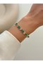 Steel Zircon Stone Waterway Bracelet 1 Piece, - 3