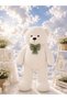 160 cm Giant Plush Bear Gift Plush Toy White - 3