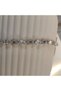 Xupimg Jewelry Silver Color Zircon Stone Chain Bracelet - 2