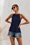 Women's Back Detail Sleeveless Athlete Blouse