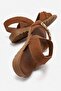Single Buckle Ribbed Women's Sandals Taba - 5