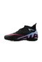 Ghs Black Lilac Patterned Youth Astroturf Field Shoes Ghs-Siyah-Lila-Desenli Black - 2