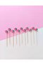 Decorative Cake Toothpicks, Sticks, Ornaments for Birthdays, Organizations, Mawlid 50 Pieces