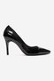 Moriel Black Patent Leather Genuine Leather Women's Heeled Shoes - 4