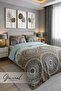 Sirius |   Double Cotton Duvet Cover Set |   Pillowcase |   Duvet Cover |   Elastic Fitted Sheet |   Bedspread |   Dowry - 2
