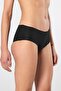Women's Laser Cut Cotton Hipster Panties 910/Black - 2