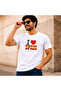 Men’s I Love Spain Graphic Printed T-Shirt – Spanish Flag Design Multicolor Casual Crew Neck Short Sleeve Tee - 2
