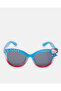 Girls Blue Embellished Sunglasses