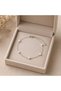 Elegant Women's Anklet with Pearl Detail – 316L Stainless Steel Minimal White Pearl Design Foot Bracelet - 2
