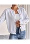 Women's White Colorful Buttoned Basic Knitwear Cardigan Standard Size Smlxl Compatible
