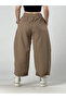 Design Taba Women's Baggy Pants with Stitching Detail Coc3263 - 4