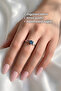 Love Labradorite Natural Stone Ring Adjustable Ring with Love Written - 3