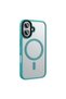 iPhone 16 Case Magsafe Supported Camera Raised Matte Anti-Fingerprint Silicone Senk - 2