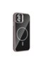 iPhone 11 Case with Camera Stand, Magsafe Supported, Transparent Back, Silicone Brsa - 5