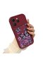 Tecno Spark 40 Compatible Case Camera Protector Claret Red Silicone Couple Phone Case Butterfly Pattern - 2