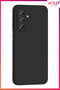 Black Liquid Inside Velvet Matte Silicone Case for Samsung Galaxy A17 - 2