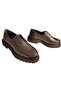 Jf-684 Men's Genuine Leather Thick Soled Premium Navigator Shoes - 6