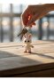 Easter Bunny Figured Movable Keychain