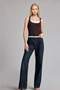 100% Cotton Slim Fit U-Neck Ribbed Undershirt H1587Ax26Au - 4