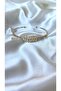 Women's Gold Color Stone Leaf Model Adjustable Bracelet - 3
