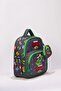 Set of 3 Leather Printed Nursery Kindergarten Bag and Lunch Bag with Pen Holder and Small Wallet as a Gift - 3