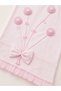 Flower Embroidered Baby Girl Blanket Overalls Set of 3 - 3