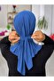 Tie-On Sea - Pool Cap, Used for Sports, Suitable for Daily Use, Indigo. - 2