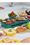 Electric Indoor Grill, 2 in 1 Indoor Grills for Kitchen, Versatile Smokeless Indoor Grill for Home Cooking With Grill Mesh, Non-Stick Baking Pan and Drip Tray - 3