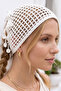 Openwork Monochrome Women's Bandana - 2