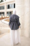 Anthracite Tissue Collar Striped Shirt - 3