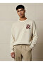 JACQUARD CREW NECK SWEATER